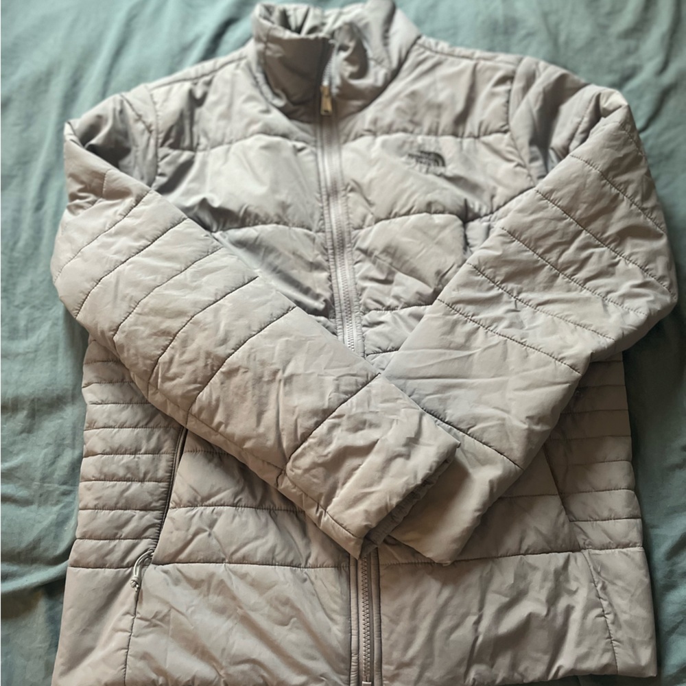 Grey Light Weight North Face Jacket